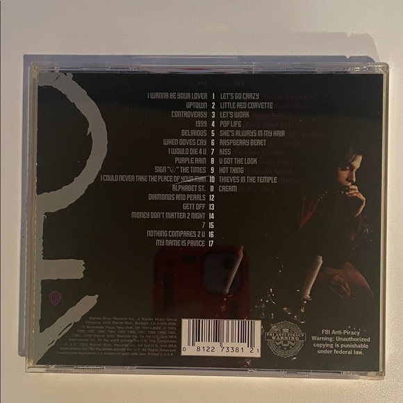 Prince Ultimate Wall Art in Purple and Cream - Picture 3 of 6